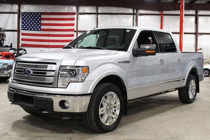 A modified 12th generation Ford F-150 with off-road upgrades