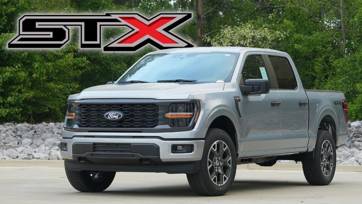 Ford F150 STX package front grille design