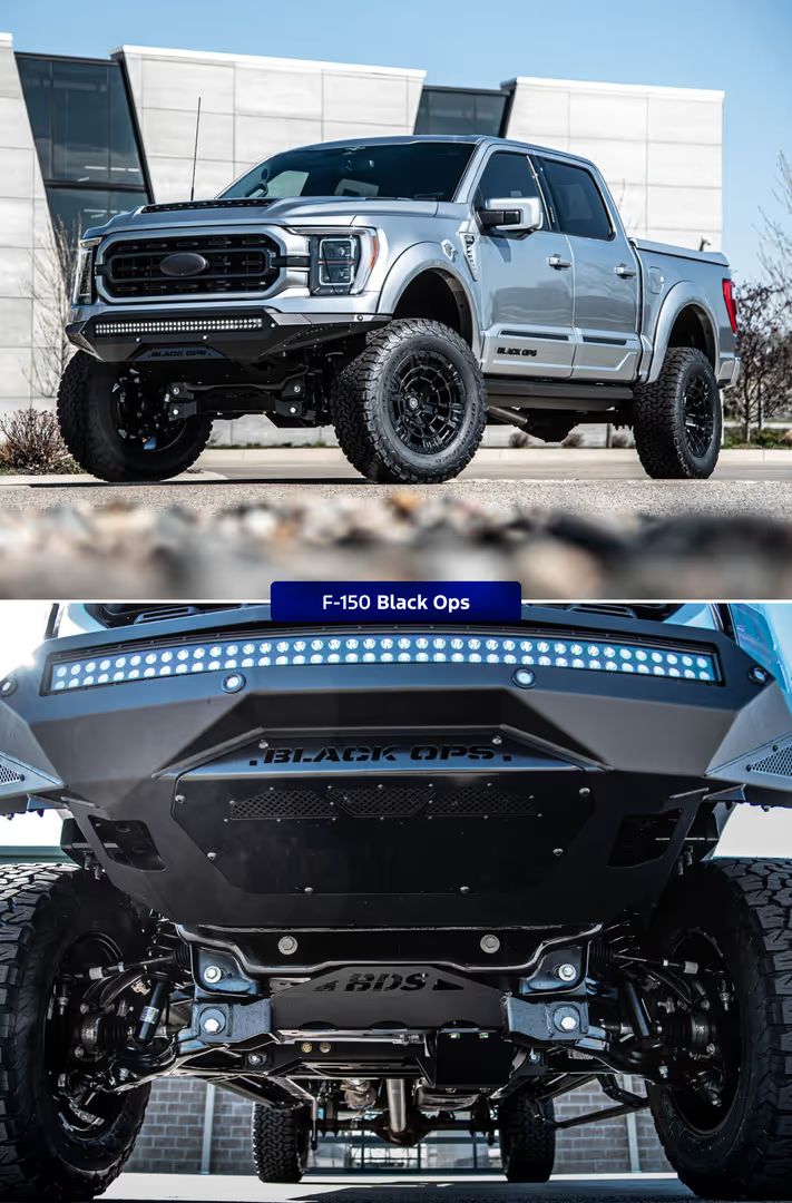 Ford F-150 Lifted 4 Inches suspension upgrade