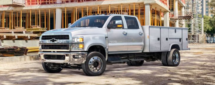 Chevy Silverado 4500 Commercial Truck chassis cab