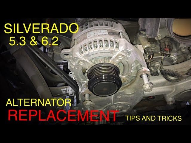 Chevy Silverado alternator testing and generator circuit diagnostic repair