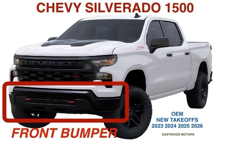 Chevy Silverado front bumper wiring harness and electrical connectors