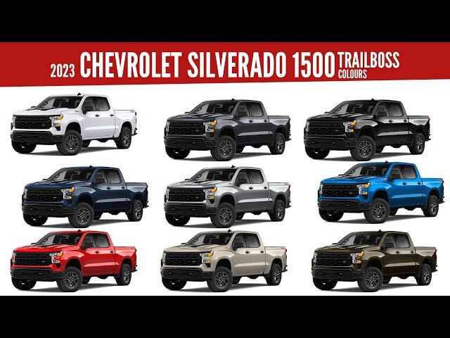 Chevy Silverado Midnight Edition color options and exterior features