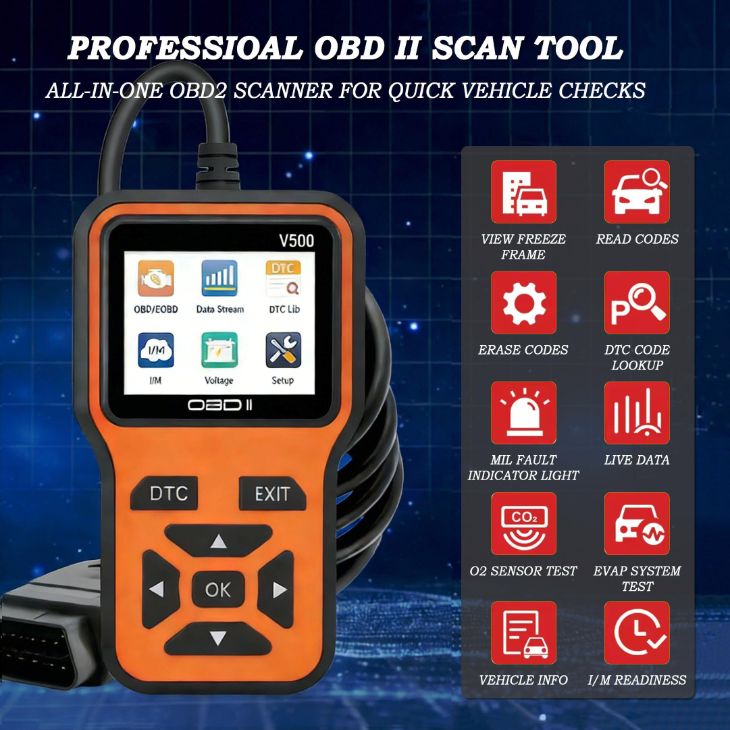 Chevy Silverado OBD2 Diagnostic Scanner Tool