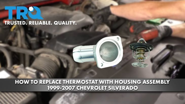 Chevy Silverado cooling system maintenance and thermostat surge tank
