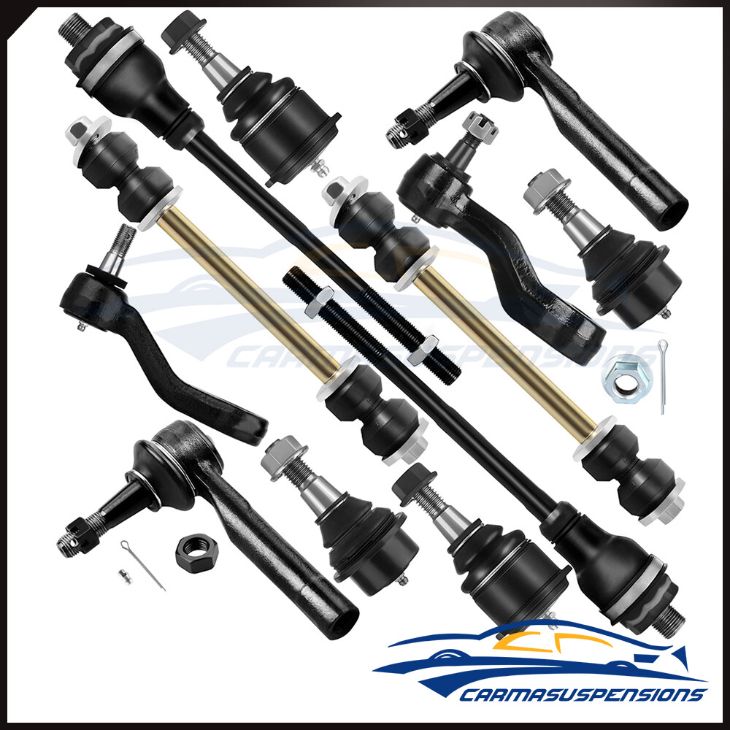 Chevy Silverado tie rod end and suspension linkage