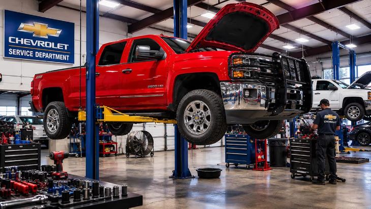 Chevy Silverado transmission repair and TFP valve switch replacement