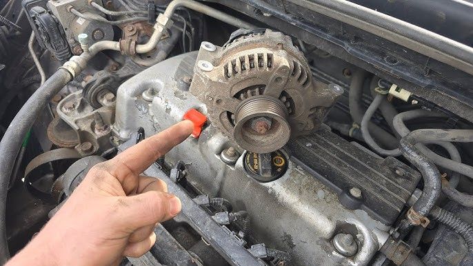Honda CR-V alternator charging system