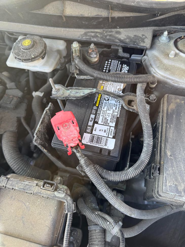 honda crv larger battery tray modification upgrade