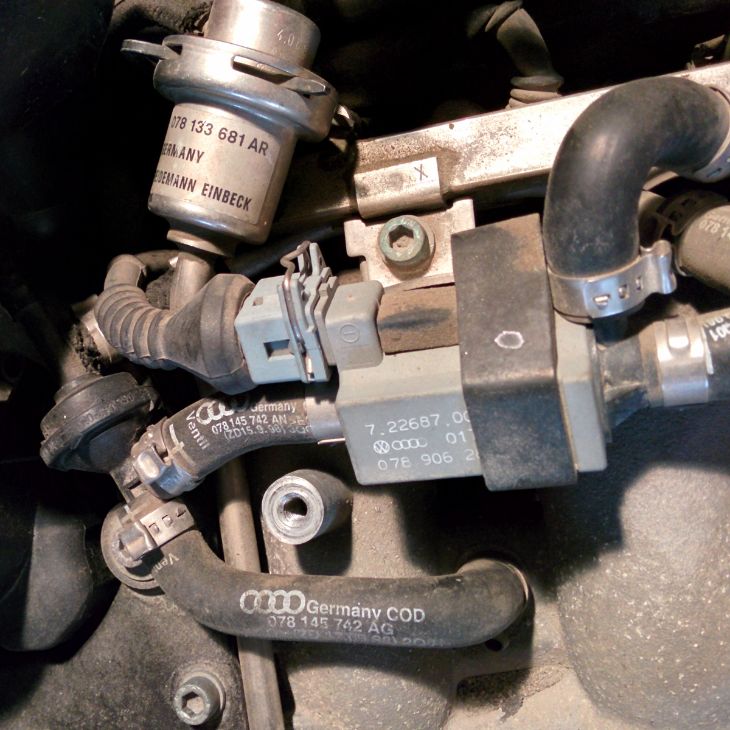 CR-V high-pressure fuel rail and sensor replacement lines