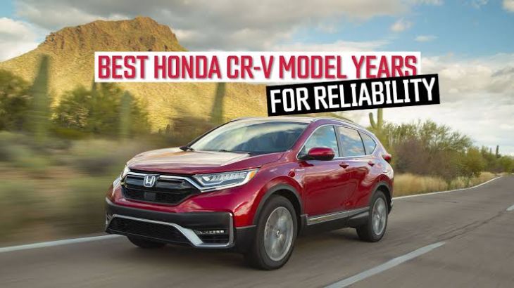 Honda CR-V reliability analysis showing SUV engine bay
