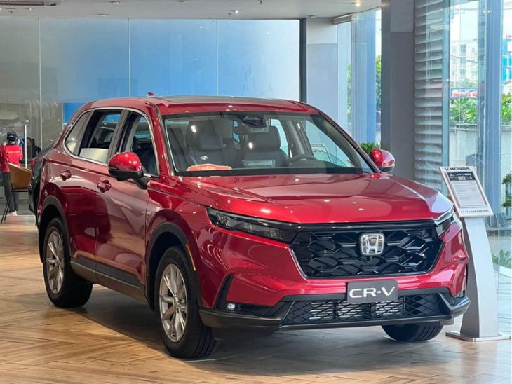Honda CR-V mechanical specifications and electronic layout