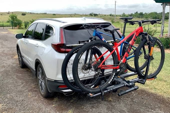 honda crv trailer hitch bike rack setup and installation steps