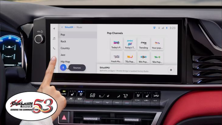 2025 Toyota Camry Touch Screen Display Interface