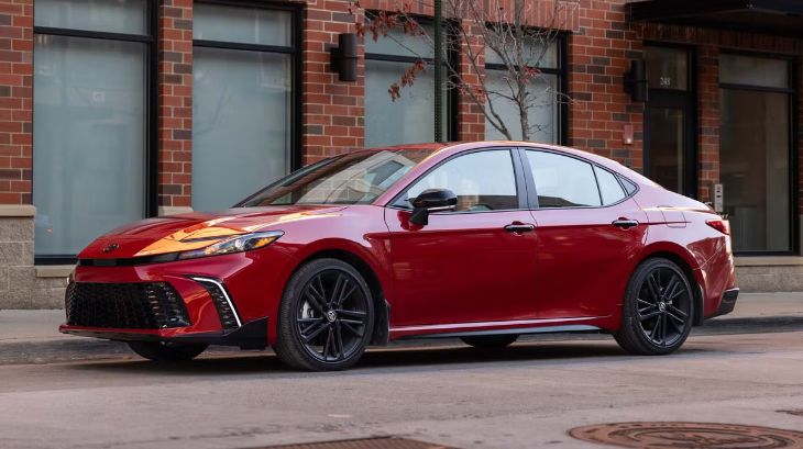 Front profile of the new 2026 Toyota Camry