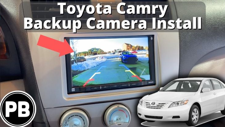 Toyota Camry Backup Camera System Assembly