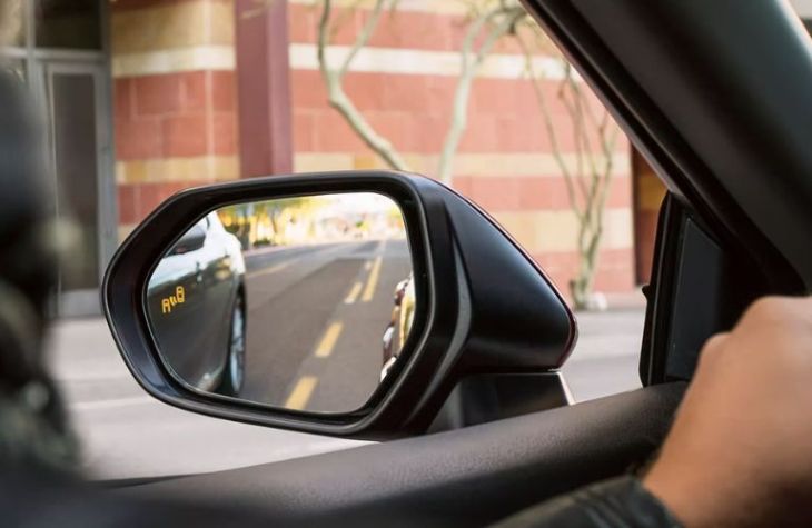 Toyota Camry Blind Spot Monitor System