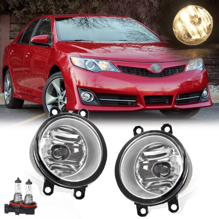 Toyota Camry lighting systems and fog light assembly