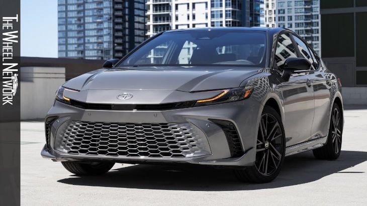 Toyota Camry Heavy Metal paint finish on vehicle exterior