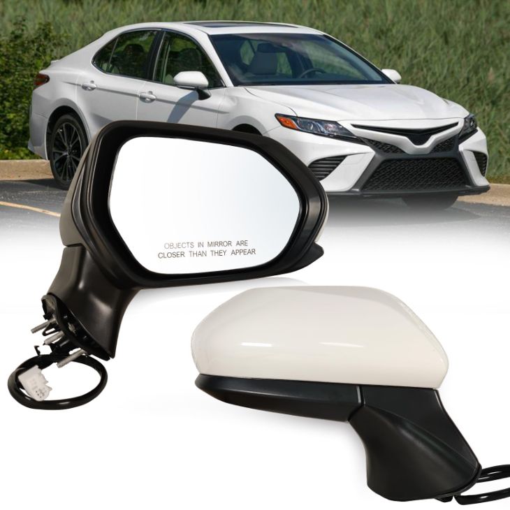 Toyota Camry side mirror replacement glass procedure