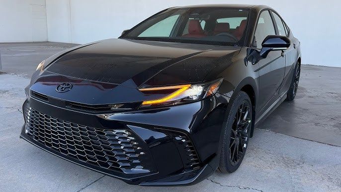 Toyota Camry XSE Front Profile Overview