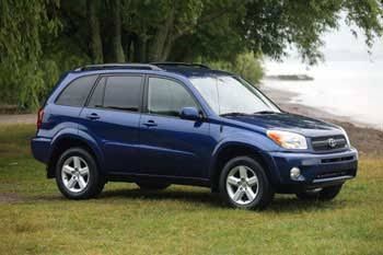 2003 Toyota RAV4 exterior dimensions and body sizing profile
