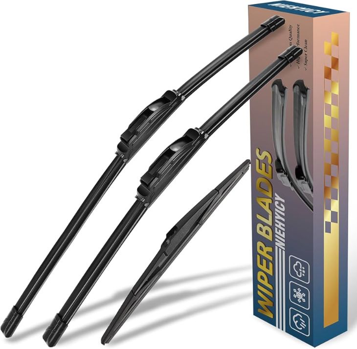 Toyota RAV4 exterior detailing and windshield wiper maintenance