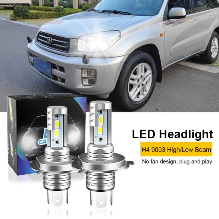Replacing electrical components and headlight bulbs on Toyota RAV4