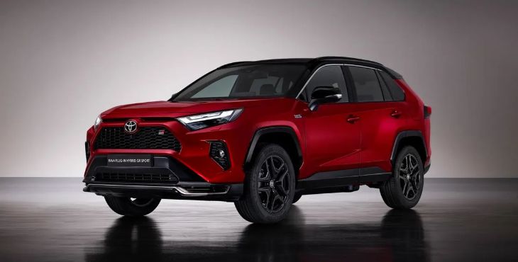 2023 Toyota RAV4 Hybrid driving through Christiansburg Virginia