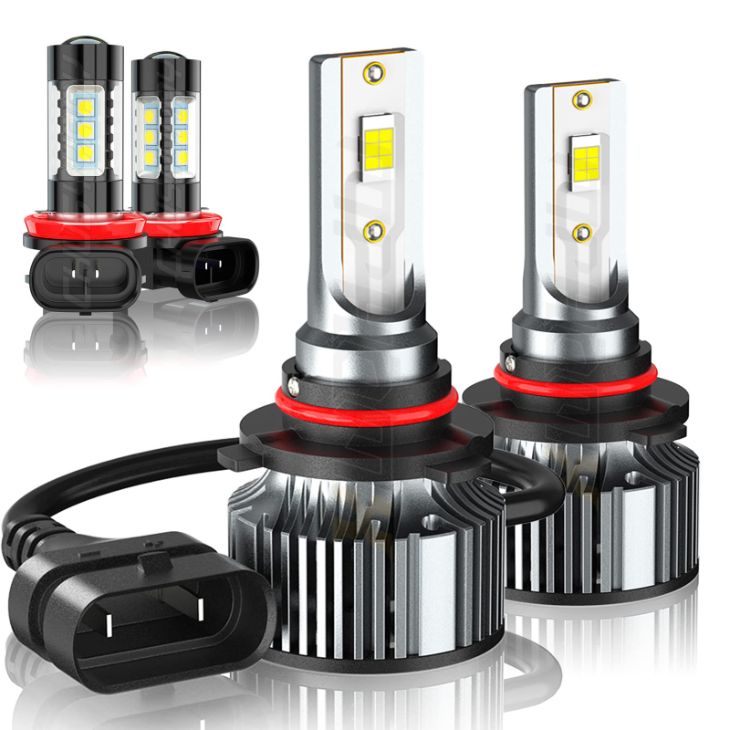 Toyota RAV4 headlight bulb sizes and connector types